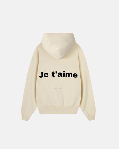 WORDLESS PARIS Je T'Aime Oversize Hoody 390