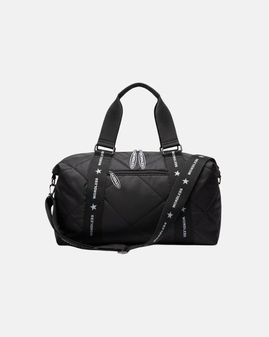 WORDLESS PARIS Travel Puffer Bag