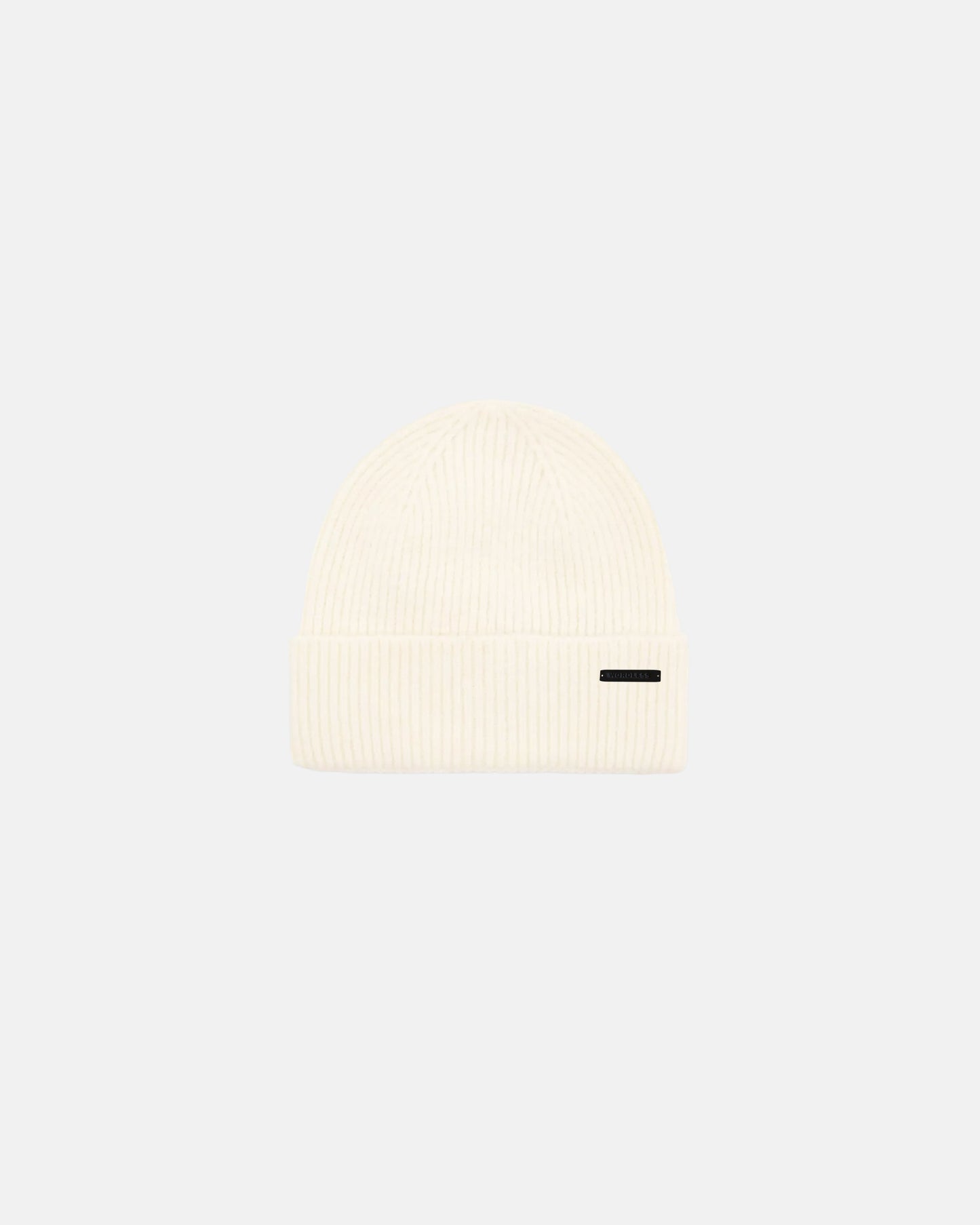 WORDLESS PARIS Ribbed Beanie