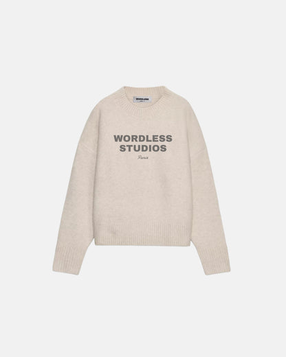 WORDLESS PARIS Studios Soft Pullover