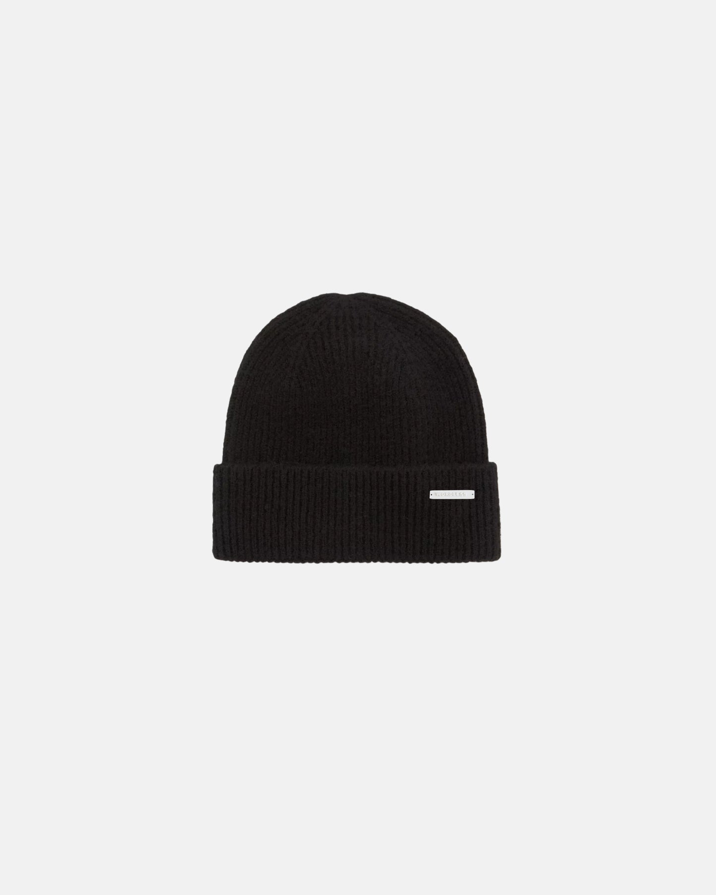 WORDLESS PARIS Ribbed Beanie