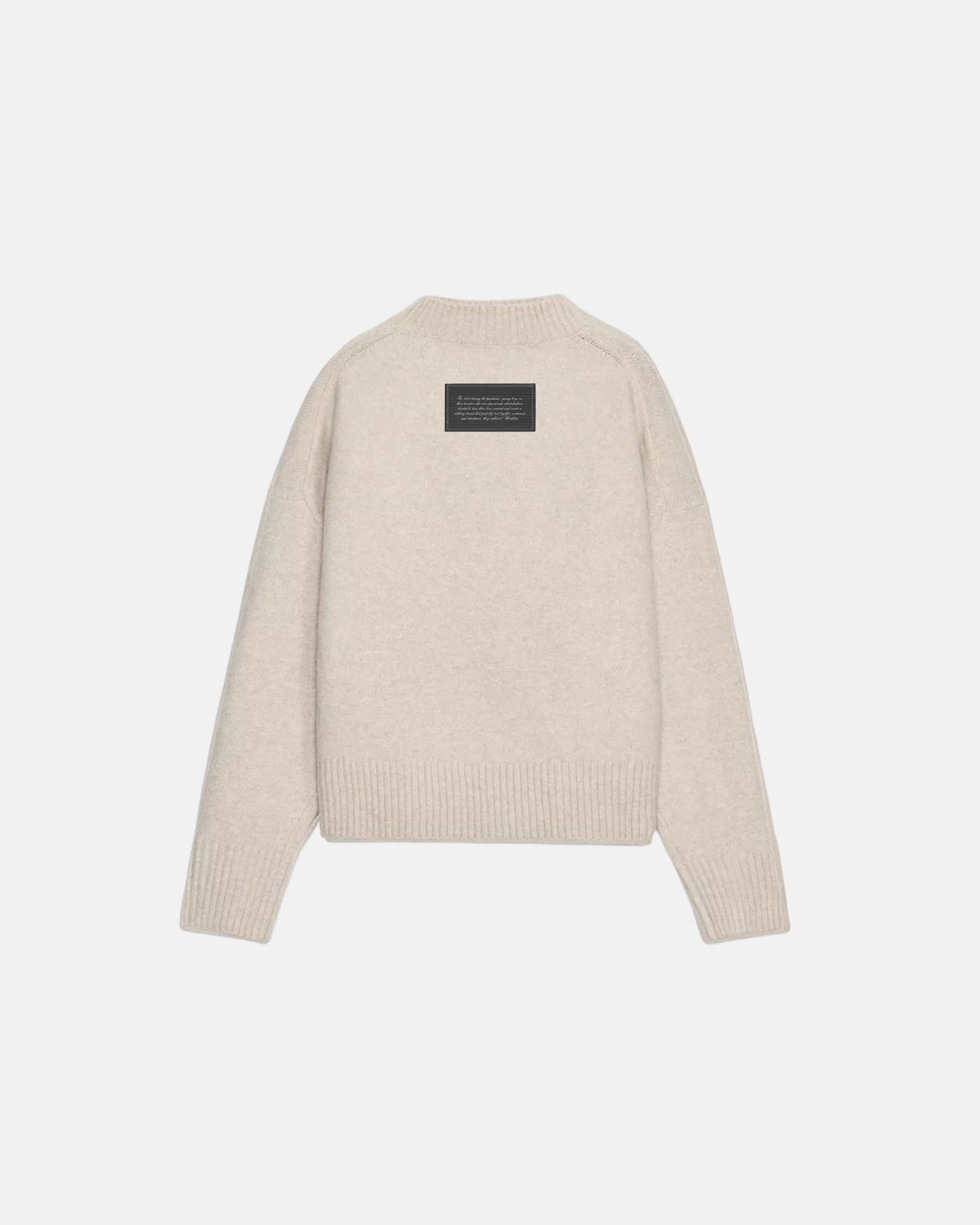 WORDLESS PARIS Studios Soft Pullover