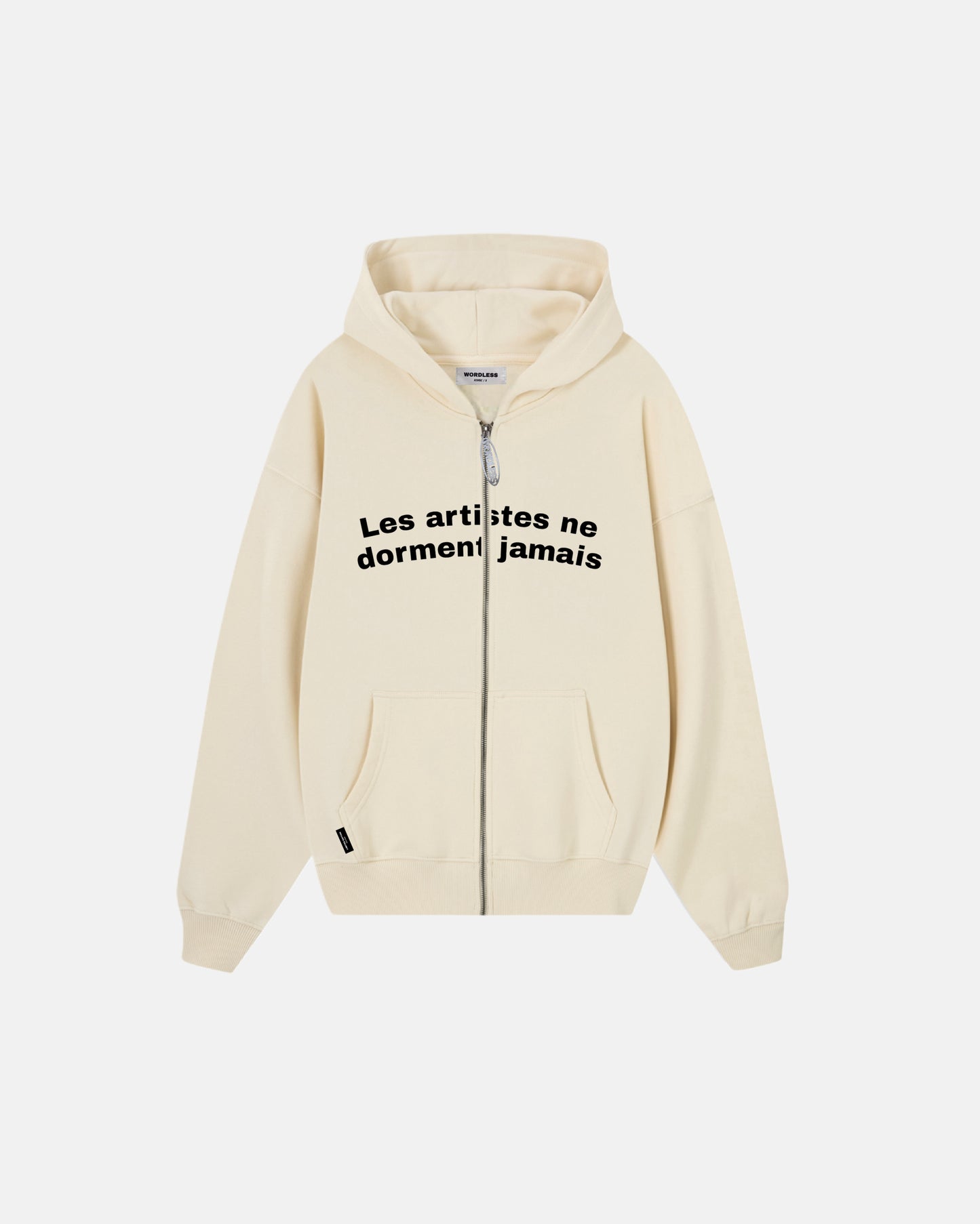 WORDLESS PARIS Les Artistes Oversize Zip Hoody 390