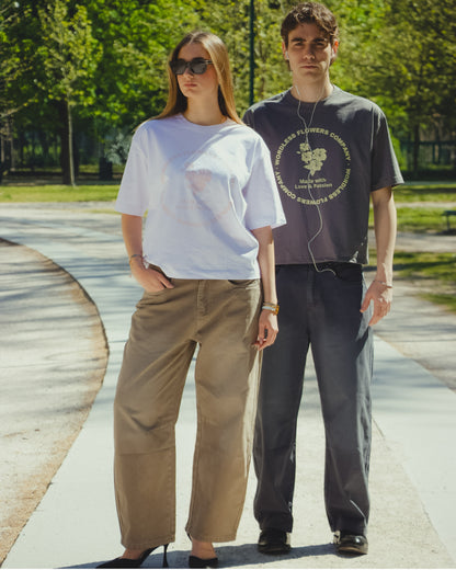 WORDLESS Ballon Denim Pants