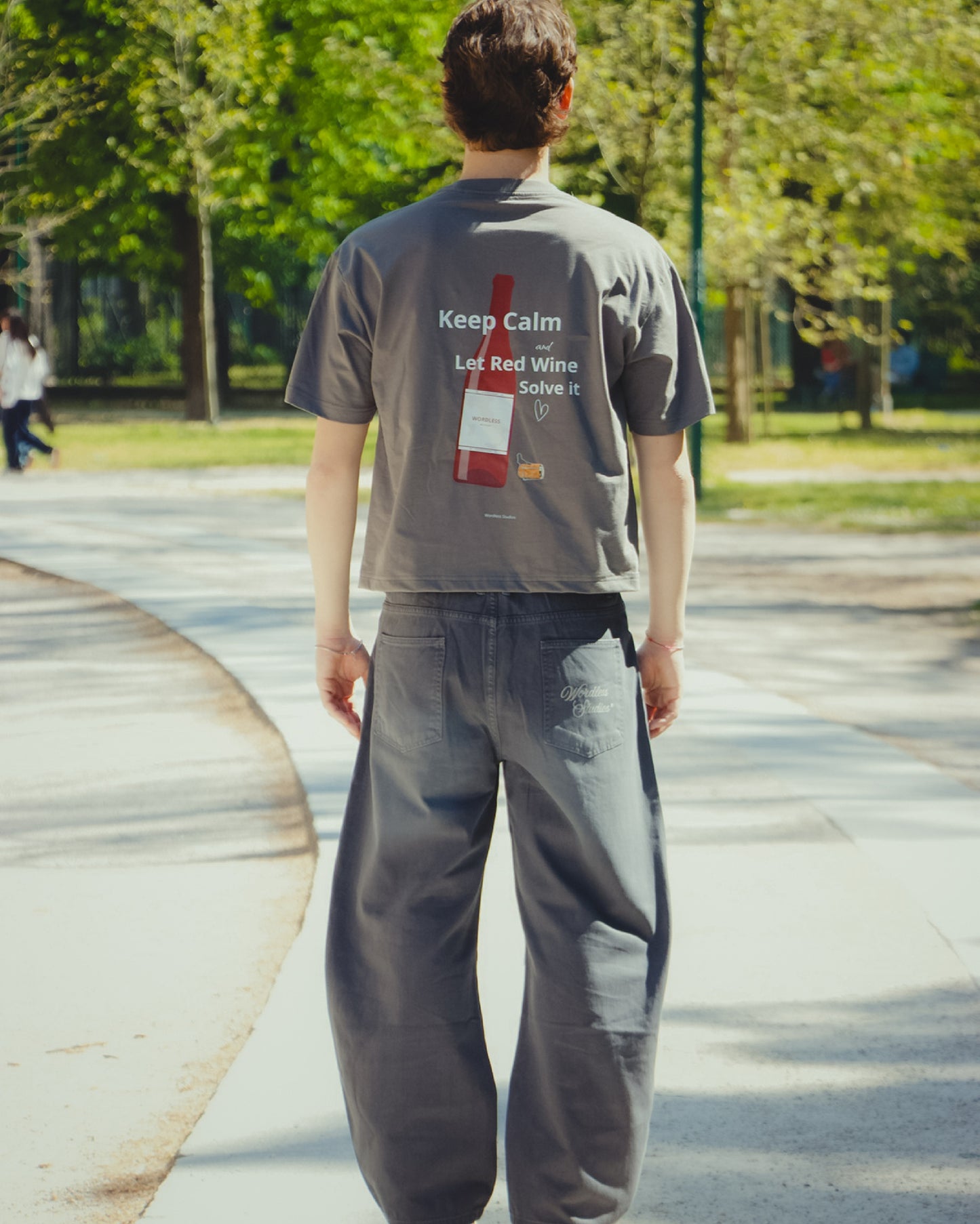 WORDLESS Ballon Denim Pants