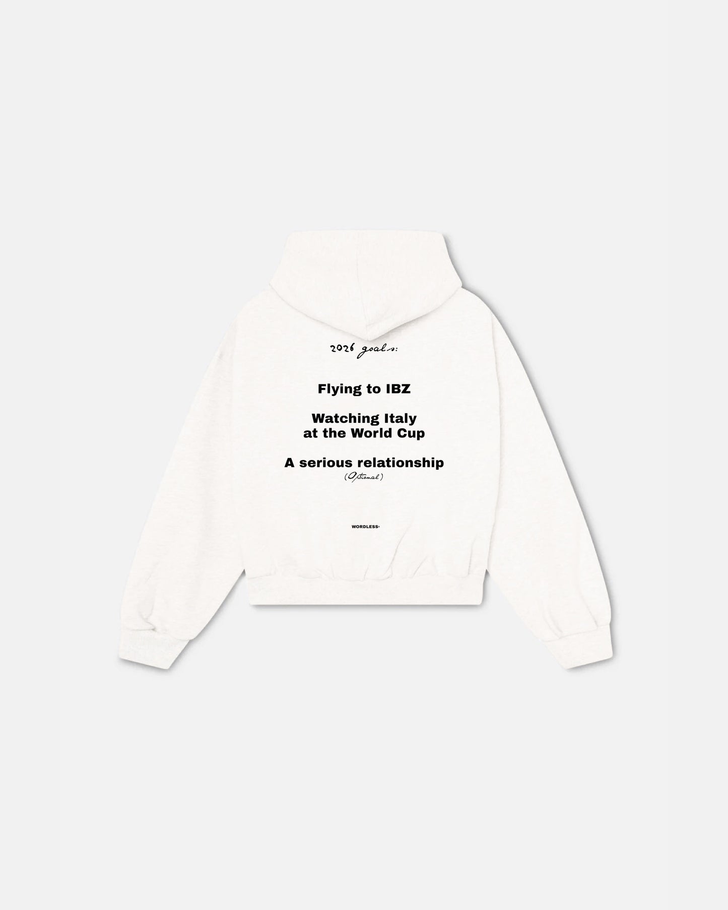WORDLESS Goals 26 Hoody 500