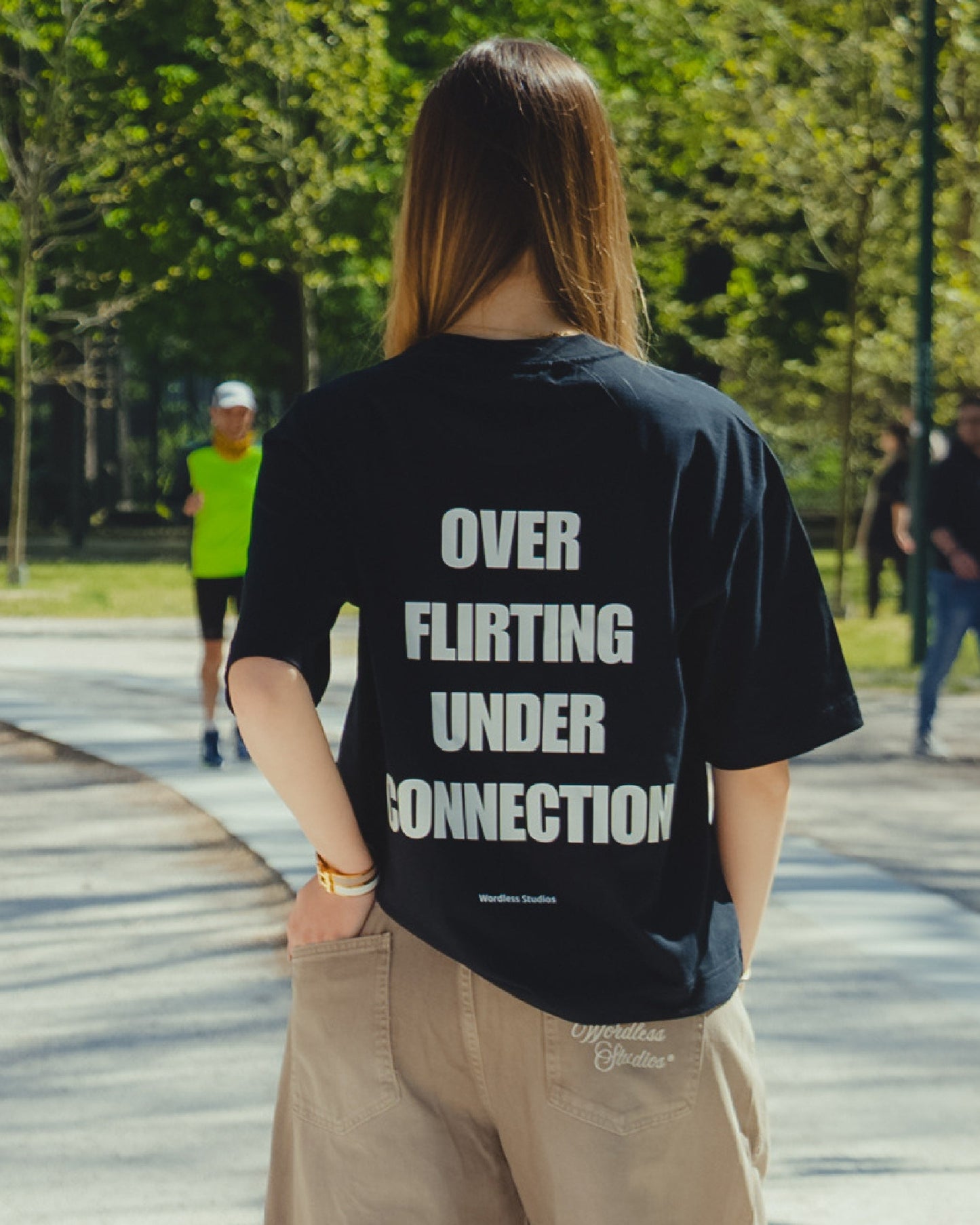 WORDLESS Ballon Denim Pants