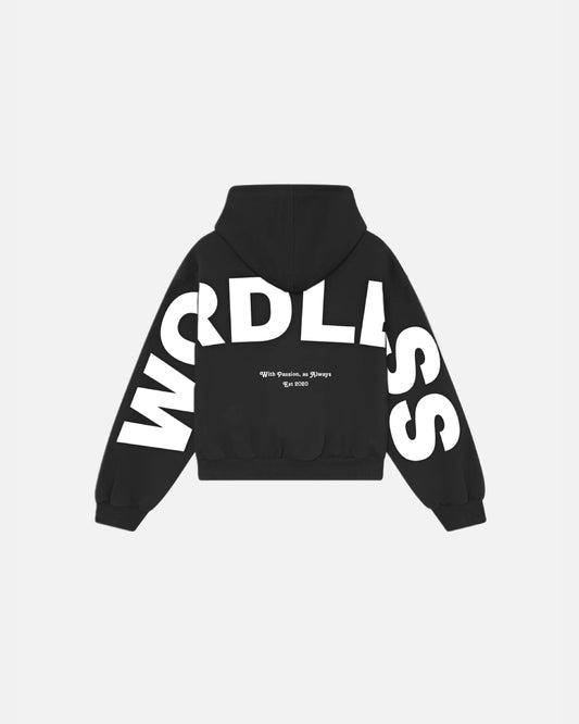 WORDLESS ICONIC Premium Zip Hoody 500