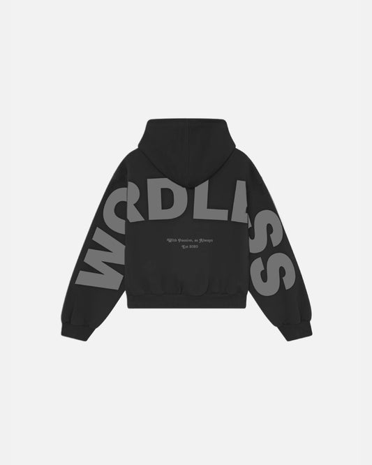 WORDLESS ICONIC Premium Zip Hoody 500