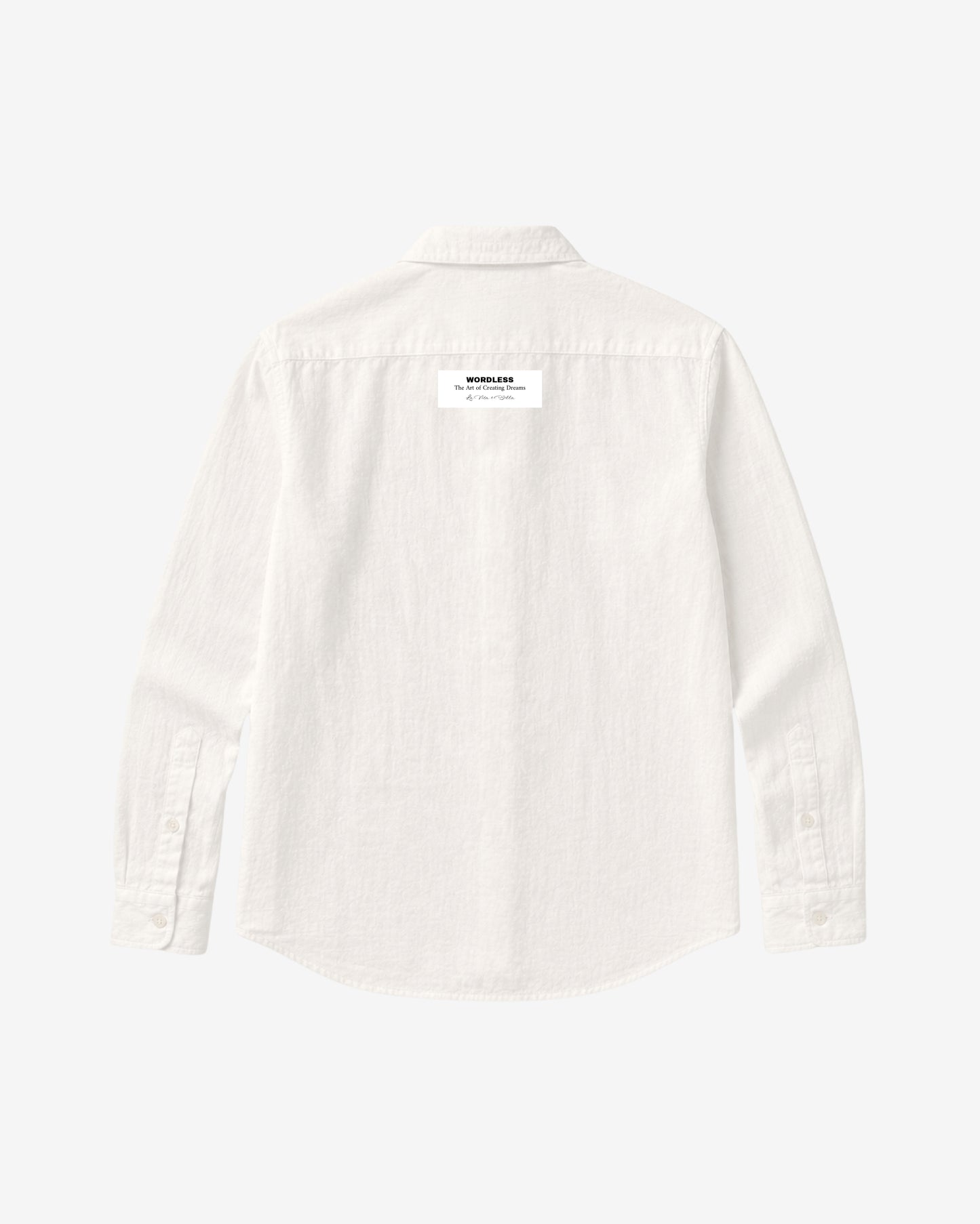 WORDLESS 100% Linen Shirt