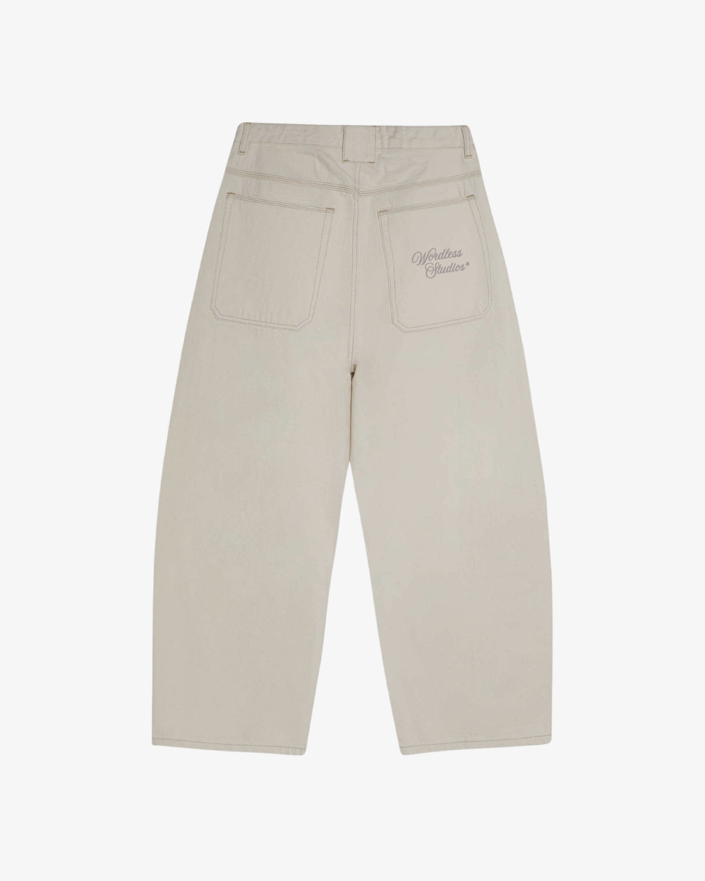 WORDLESS Ballon Denim Pants