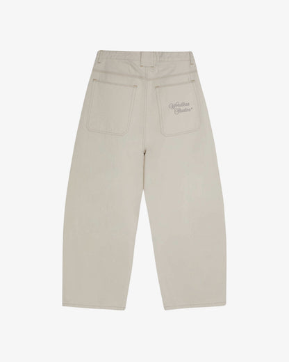 WORDLESS Ballon Denim Pants