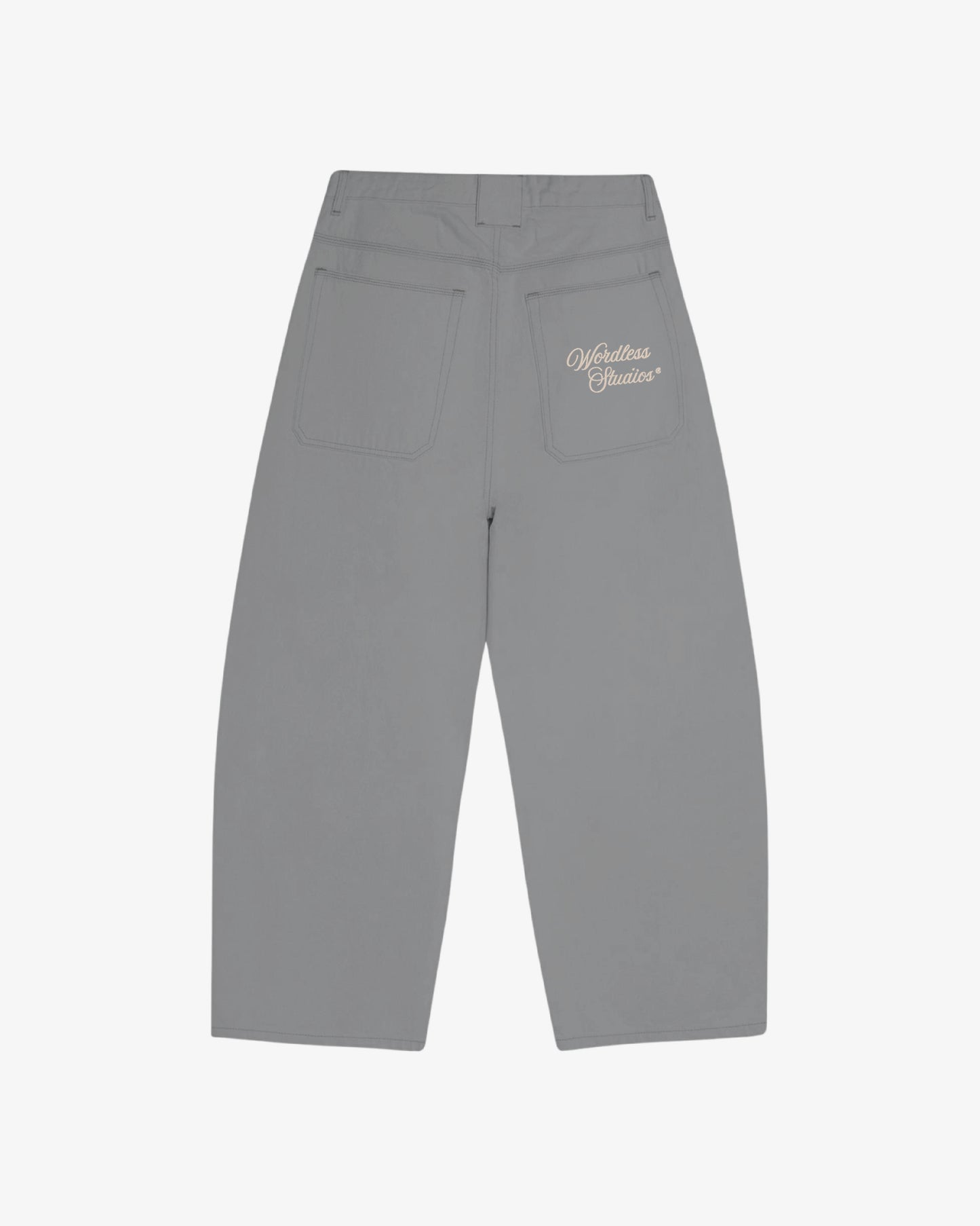 WORDLESS Ballon Denim Pants