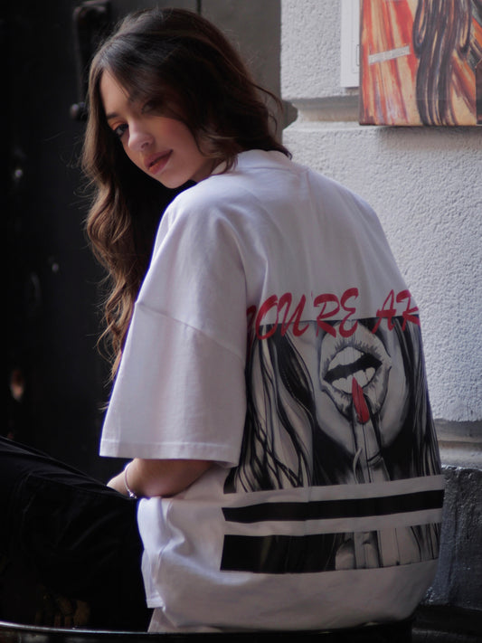 WORDLESS LADIES OVERSIZED TEE YOU’RE ART SS23