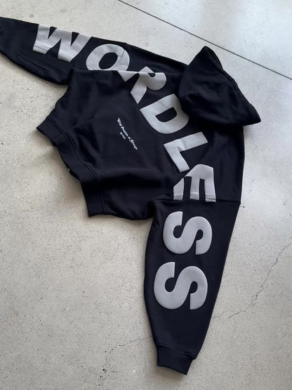 WORDLESS ICONIC Premium Zip Hoody 500