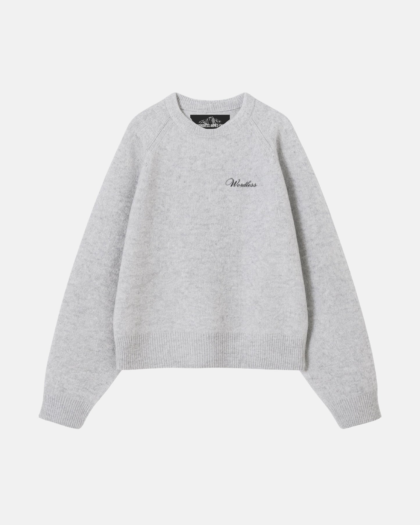 WORDLESS TRAVIS "B*TCH" KNIT FW24