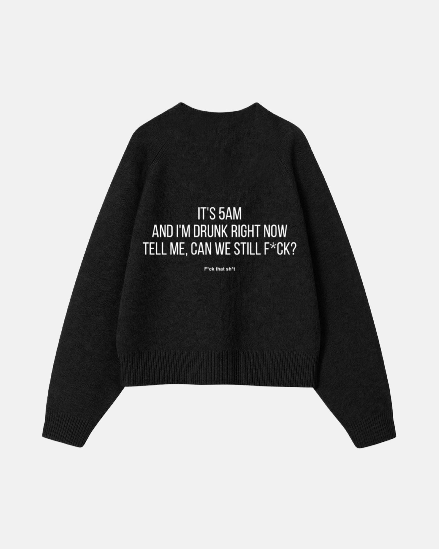 WORDLESS TRAVIS "5AM" KNIT FW24