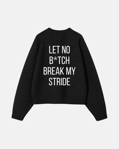 WORDLESS TRAVIS "B*TCH" KNIT FW24