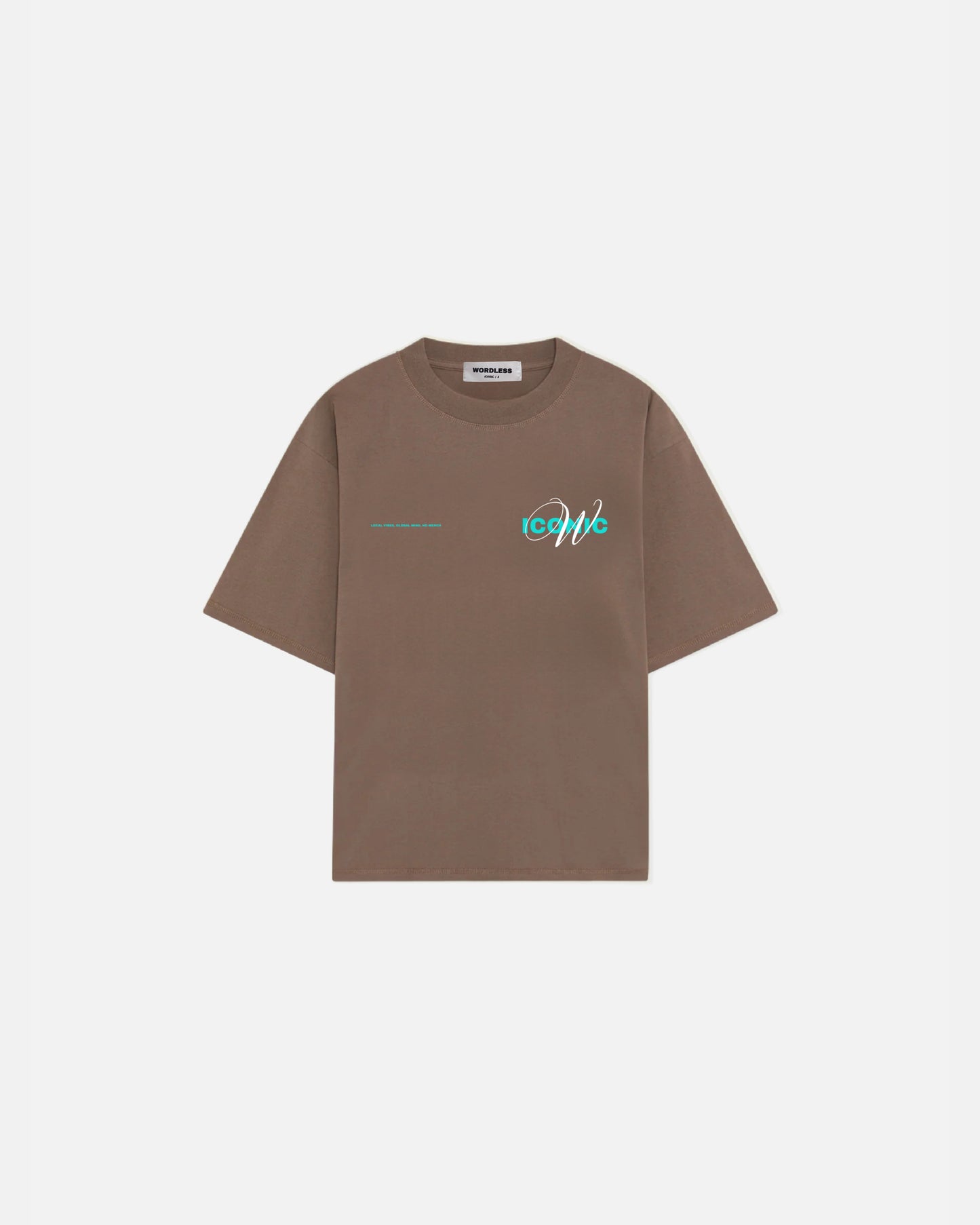WORDLESS ICONIC Boxy Tee 300
