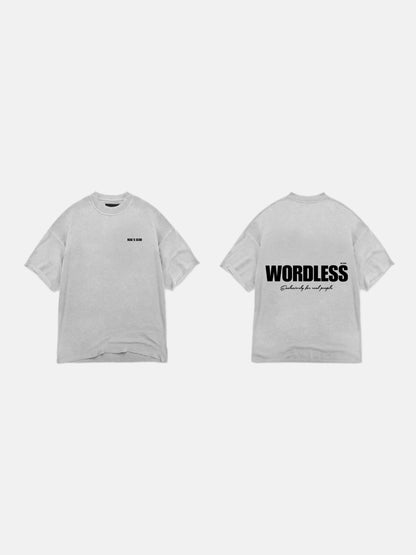 WORDLESS OVERSIZED TEE REAL’S CLUB