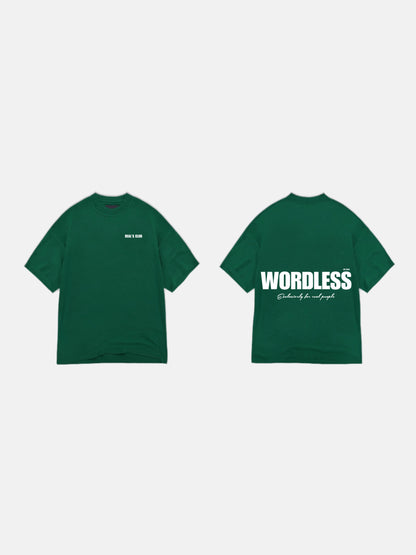 WORDLESS OVERSIZED TEE REAL’S CLUB